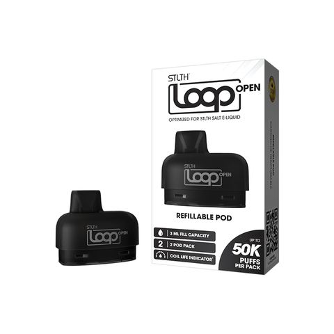 STLTH LOOP OPEN REPLACEMENT POD PACK (5PCS/CTN) [CRC]  3ML