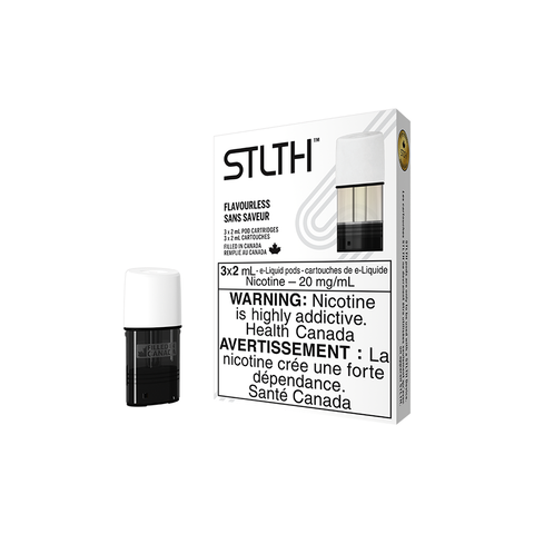 STLTH POD PACK FLAVOURLESS (3 PACK) [PE]  20MG
