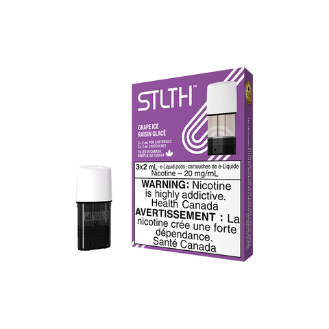 STLTH POD PACK GRAPE ICE (3 PACK) [ON]  20MG