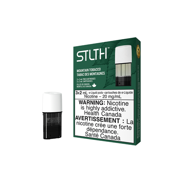 STLTH POD PACK MOUNTAIN TOBACCO (TOBACCO MINT) (3 PACK) [ON]  20MG