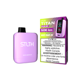 STLTH TITAN MAX DISPOSABLE - WHITE GRAPE ICE (4PCS/CTN) [AB] 30ML 20MG