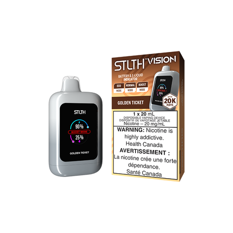 STLTH VISION DISPOSABLE - GOLDEN TICKET (4PCS/CTN) [ON] 20ML 20MG