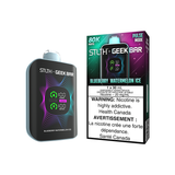 STLTH X GEEK BAR DISPOSABLE - BLUEBERRY WATERMELON ICE (4PCS/CTN) [AB] 30ML 20MG