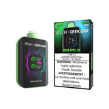 STLTH X GEEK BAR DISPOSABLE - GREEN APPLE ICE (4PCS/CTN) [AB] 30ML 20MG