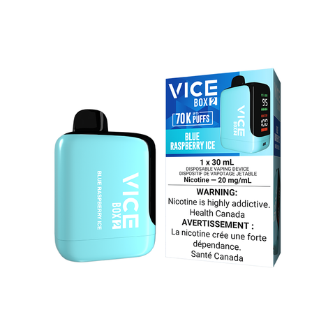 VICE BOX 2 DISPOSABLE - BLUE RASPBERRY ICE (4PCS/CTN) [AB] 30ML 20MG