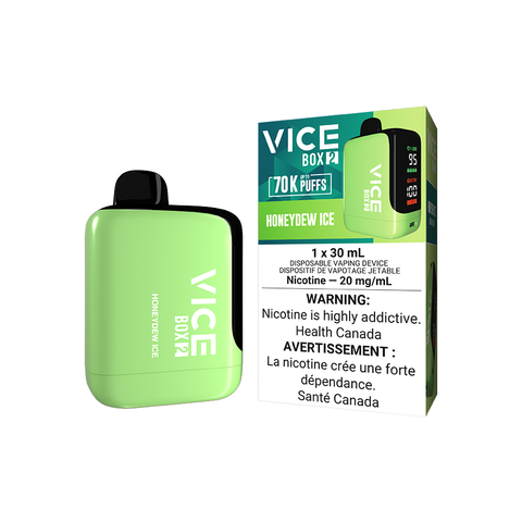 VICE BOX 2 DISPOSABLE - HONEYDEW ICE (4PCS/CTN) [AB] 30ML 20MG