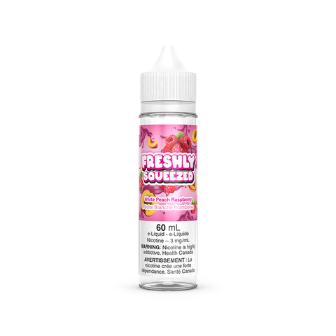WHITE PEACH RASPBERRY BY FRESHLY SQUEEZED [ON] 60ML 3MG