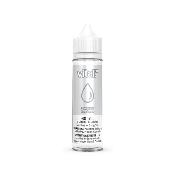 FLAVOURLESS BY VITAL 60 [PE] 60ml 0mg