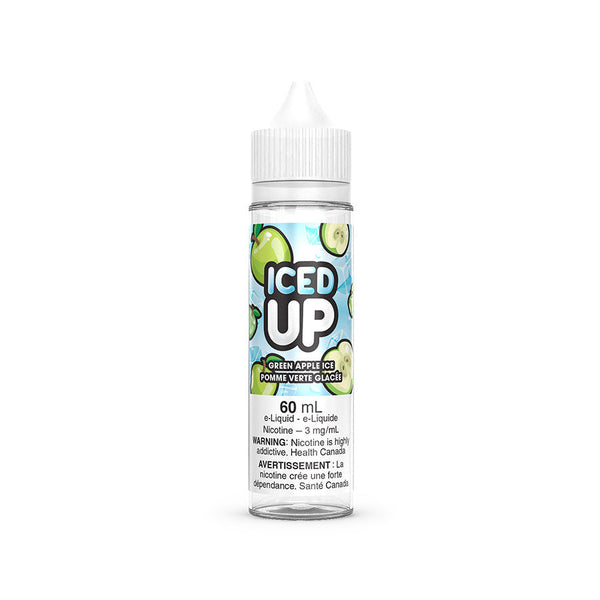 GREEN APPLE ICE BY ICED UP [ON] 60ML 0MG