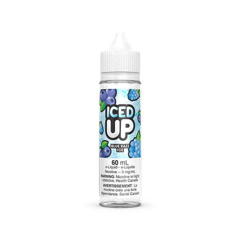 BLUE RAZZ ICE BY ICED UP [AB] 60ML 3MG