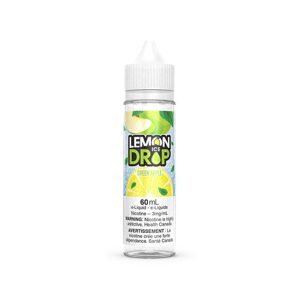 GREEN APPLE BY LEMON DROP ICE [AB] 60ML 3MG