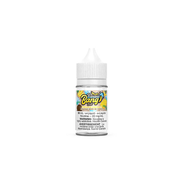 PINEAPPLE COCONUT BY BANANA BANG ICE SALT [MB] 30ML 12MG