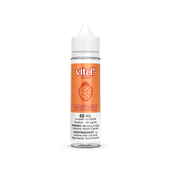 STRAWBERRY ORANGE MANGO BY VITAL 60 SALT [ON] 60ML 20MG